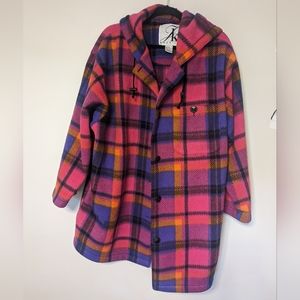 Colorful plaid jacket